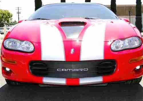 2002 CHEVY CAMARO SS 35TH ANNIVERSARY 6 SPEED T-TOP COLLECTOR CAR 1 OF 1077 MADE, image 4