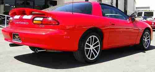 2002 CHEVY CAMARO SS 35TH ANNIVERSARY 6 SPEED T-TOP COLLECTOR CAR 1 OF 1077 MADE, image 6
