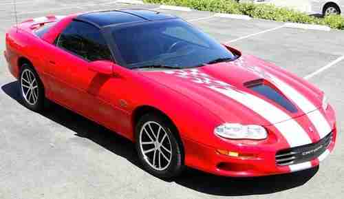 2002 CHEVY CAMARO SS 35TH ANNIVERSARY 6 SPEED T-TOP COLLECTOR CAR 1 OF 1077 MADE, image 7