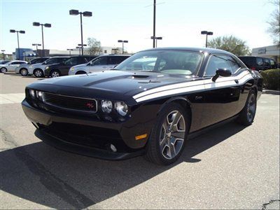 New 5.7 liter hemi, black challenger rt classic super track pak.