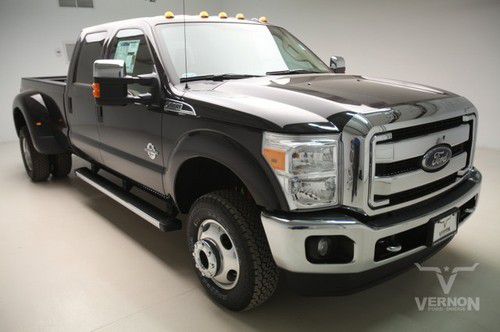 2013 drw xlt texas edition crew 4x4 fx4 trailer tow package v8 diesel gray cloth