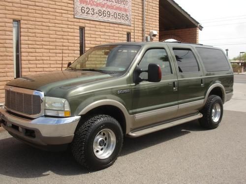 2002 ford excursion limited 4x4 7.3l powerstroke 99998k mikles 1 owner clean