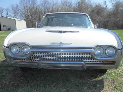 1962 ford thunderbird convertible barn find stored since 1971