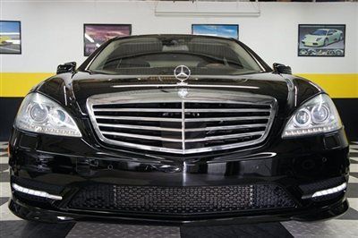 2010 mercedes s550 4matic, blk/blk, loaded, night vision, amg sport pkg, navi