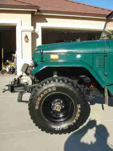 1974 toyota land cruiser fj40,winch,v8 conversion, image 3