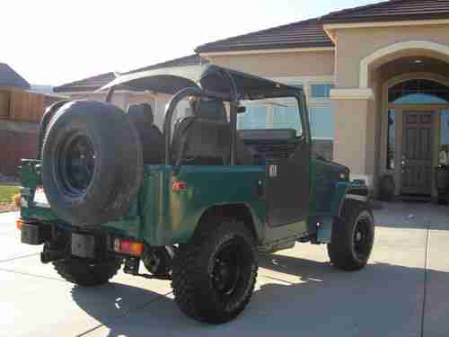 1974 toyota land cruiser fj40,winch,v8 conversion, image 4