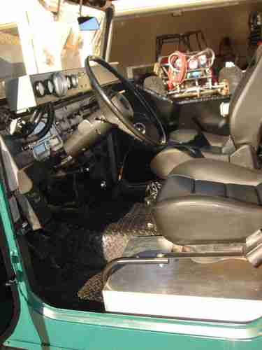 1974 toyota land cruiser fj40,winch,v8 conversion, image 7