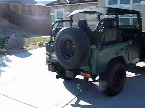1974 toyota land cruiser fj40,winch,v8 conversion, image 10
