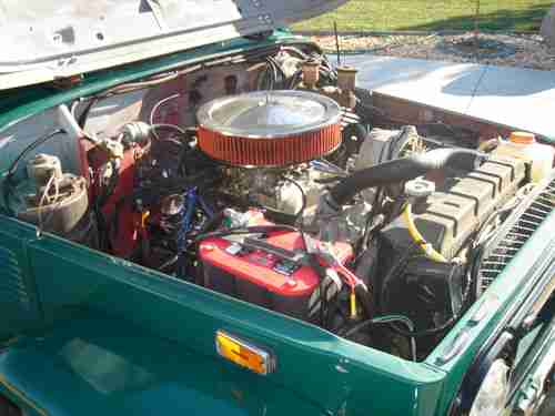 1974 toyota land cruiser fj40,winch,v8 conversion, image 14