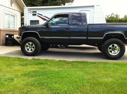 97 chevy 1500 silverado 6.5l detriot diesel!!!!!!! 4x4 ext. cab