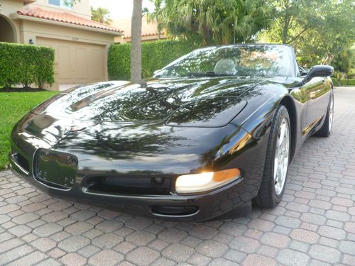 Corvette convertible automatic palm beach car no reserve