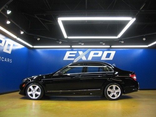 Mercedes-benz c300 sport 7 speed automatic ipod moonroof low miles