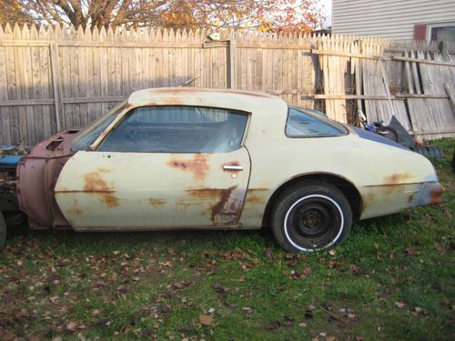 1977 firebird esprit number matching  ez project with paper work