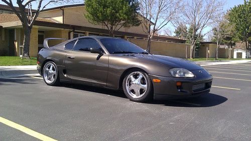 1995 toyota supra twin turbo anthracite 6 speed!