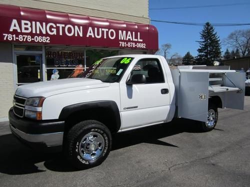 2006 chevrolet silverado 2500 hd 8 ft. utility body power liftgate nr !!!!!