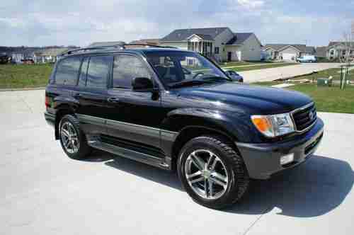 2002 TOYOTA LAND CRUISER BLACK/GREY, MINT, LOADED, 63K MILES, DOCUMENTED 2 OWNER, US $20,900.00, image 2