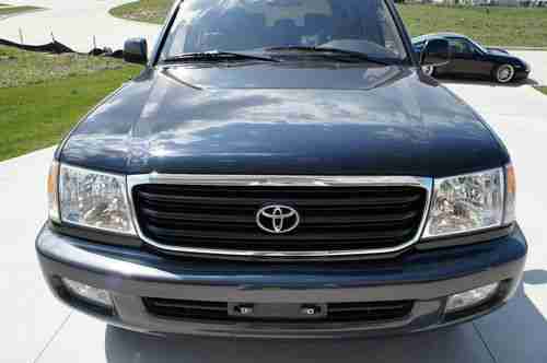 2002 TOYOTA LAND CRUISER BLACK/GREY, MINT, LOADED, 63K MILES, DOCUMENTED 2 OWNER, US $20,900.00, image 3