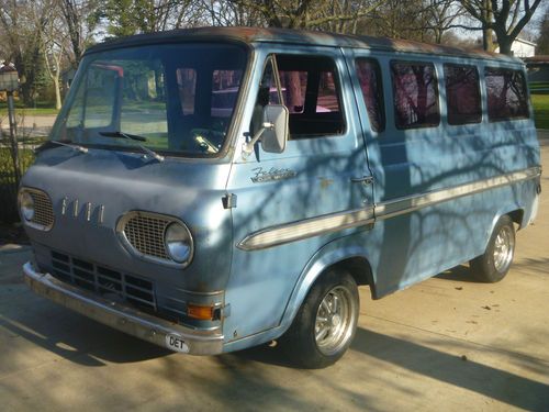 1964 ford econoline falcon club wagon window van e-100