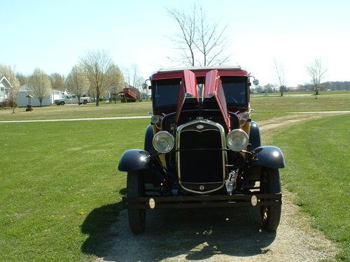A very nice, mostly restored  &amp; upgraded 1930 1931 model a coupe  not aa rat rod