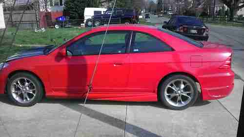 2005 Honda Civic LX Coupe 2-Door 1.7L, image 2
