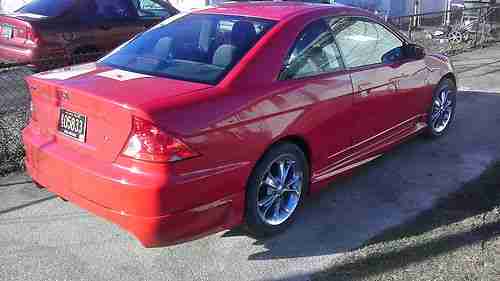 2005 Honda Civic LX Coupe 2-Door 1.7L, image 4
