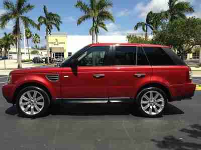 SUPERCHARGED SPORT - LOW FLORIDA MILES - RIMINI RED METALLIC, US $37,900.00, image 3