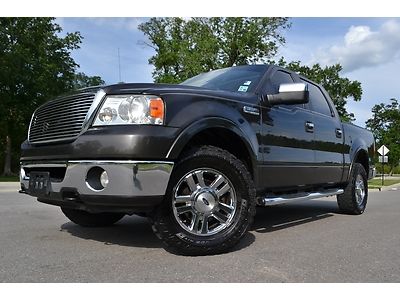 2006 ford f-150 supercrew lariat 4x4 sunroof clean!!