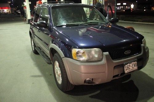 2002 ford escape xlt sport utility 4-door 3.0l