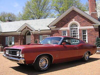 Very rare classic 1969 ford torino 428 cobra jet #'s matching 59,xxx miles!