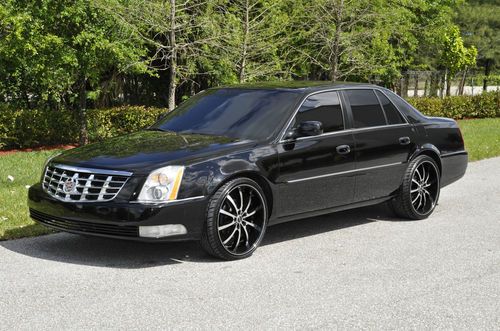 2007 cadillac dts deville dhs sts caddy cts black on black