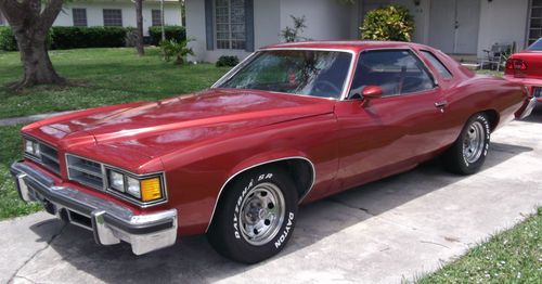 1976 pontiac lemans sporte coupe (gto chevelle malibu cutlass monte carlo)