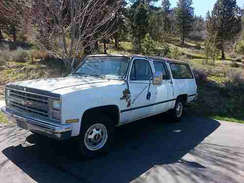 1988 V20 3/4 TON 2WD SUBURBAN, Big Block 454, image 10