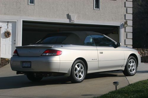 75k very low mileage sle convertible in excellent condition