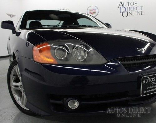 We finance 2003 hyundai tiburon gt v6 6spd ultrasports pkg 1owner cleancarfax cd