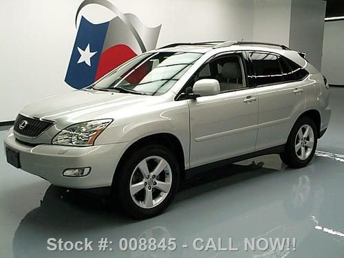 2007 lexus rx 350 sunroof heated leather alloys 80k mi texas direct auto