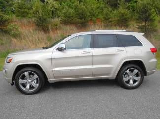 New 2014 jeep grand cherokee overland 4wd - free shipping or airfare