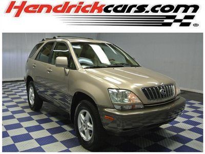 2002 lexus rx 300 - 2wd - lthr - sunroof - htd seats - cd changer - trac ctrl