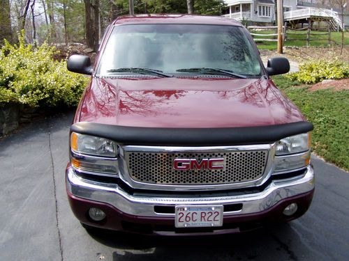 2003 gmc sle 4x4 step side pickup standard cab