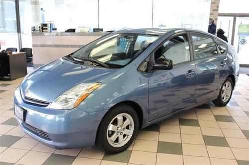 2008 toyota prius low mils blue hybrid fuel efficent 4 door gray cloth