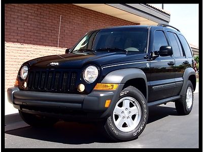 2006 jeep liberty 4x 4cyl turbo diesel az jeep, loaded, crd, no rust