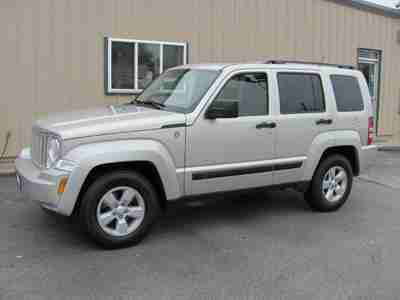 09 LIBERTY SPORT 4WD 1 OWNER CARFAX AUTO POWER EVERYTHING WE FINANCE & SHIP, image 2