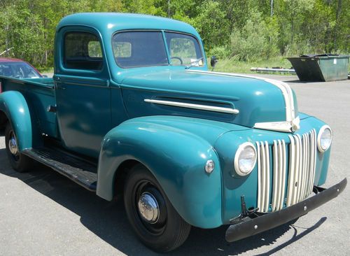 1947 ford pickup all original-perfect for restoring.resto mod or street rod