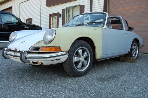 1968 Porsche 911S Soft window Targa Sportomatic Very rare! Needs restoration, image 3