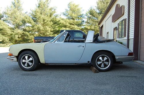 1968 Porsche 911S Soft window Targa Sportomatic Very rare! Needs restoration, image 4