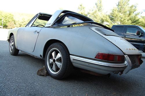 1968 Porsche 911S Soft window Targa Sportomatic Very rare! Needs restoration, image 5