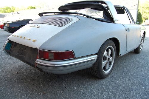1968 Porsche 911S Soft window Targa Sportomatic Very rare! Needs restoration, image 6