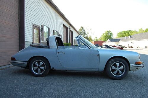 1968 Porsche 911S Soft window Targa Sportomatic Very rare! Needs restoration, image 7
