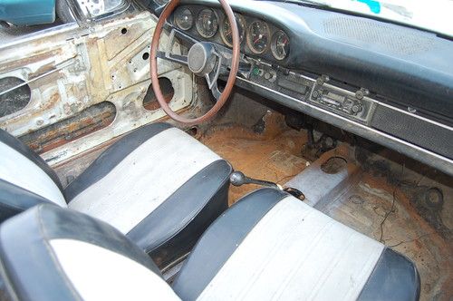 1968 Porsche 911S Soft window Targa Sportomatic Very rare! Needs restoration, image 12