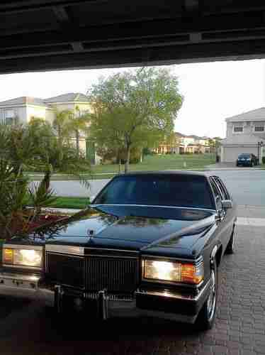 3x Black Cadillac D'elegance Brougham Fleetwood w/ Audio System & Wheels 5.7 L, image 6
