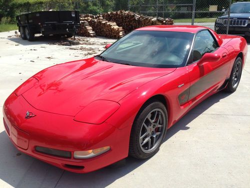 2001 chevrolet corvette z06 coupe 2-door 5.7l